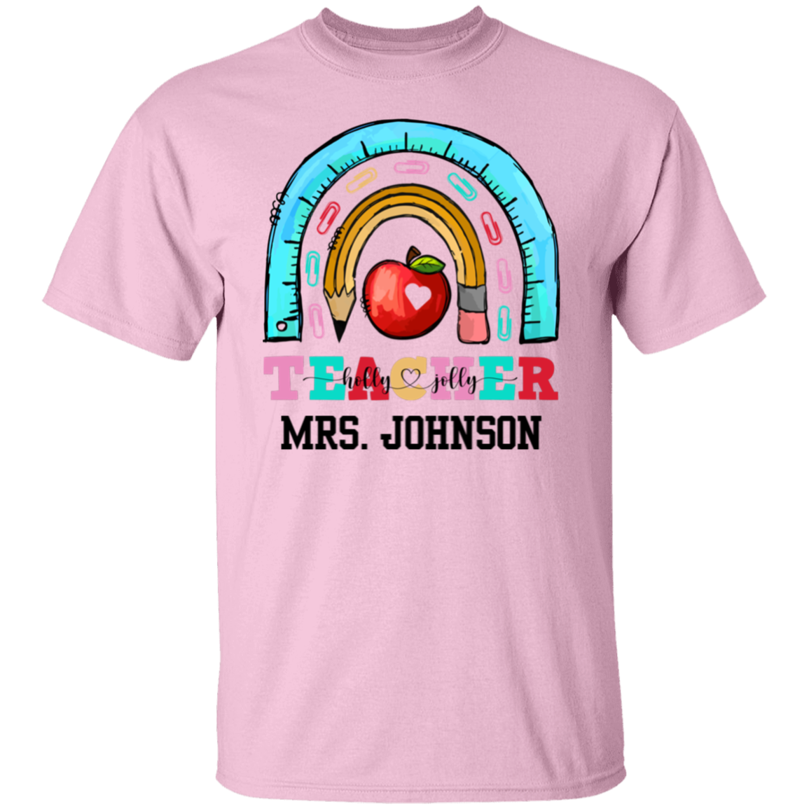 Personalized Teacher T-Shirt