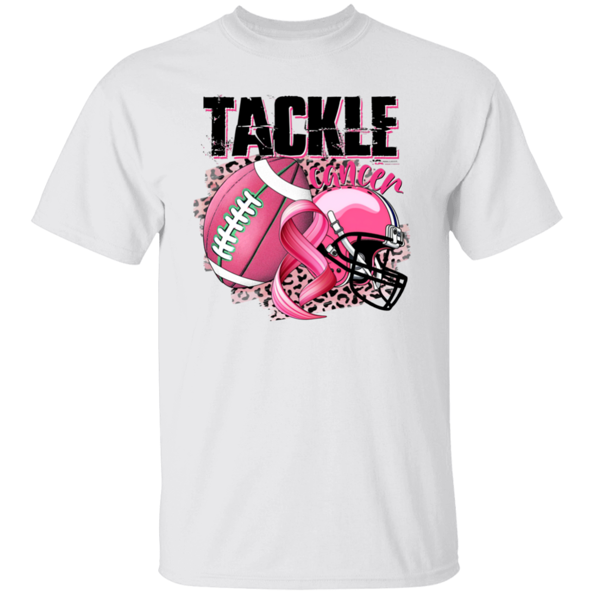 Tackle Cancer Breast Cancer Awareness T-Shirt