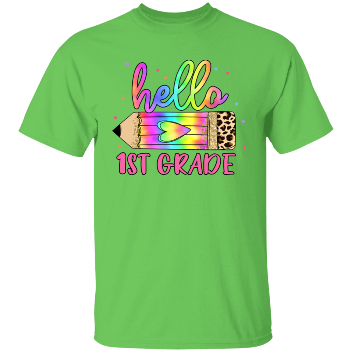 First Grade Youth 5.3 oz 100% Cotton T-Shirt