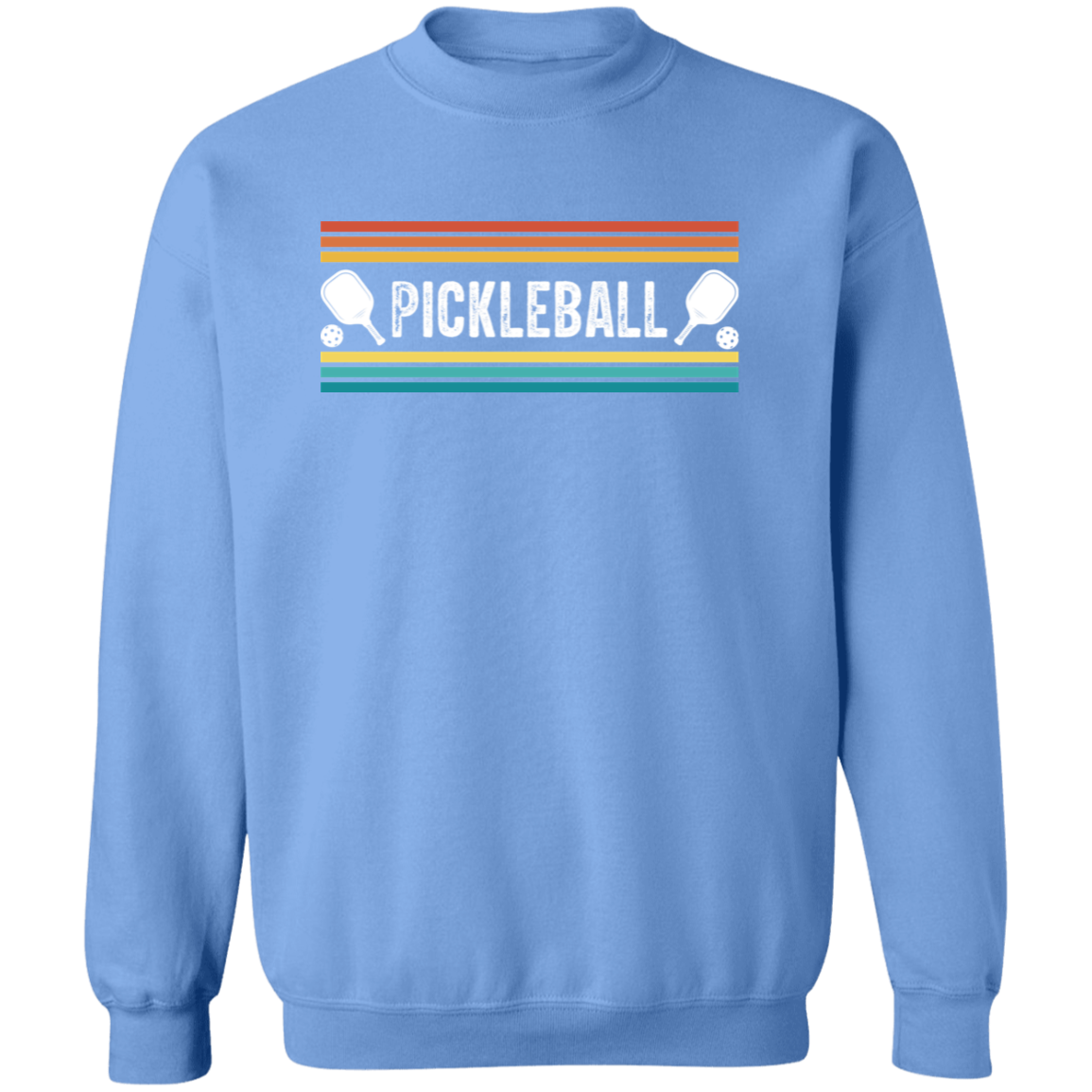 Pickleball Power Play Crewneck Pullover Sweatshirt