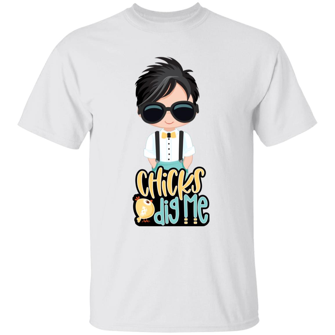 Chicks Dig Me Youth 5.3 oz 100% Cotton T-Shirt