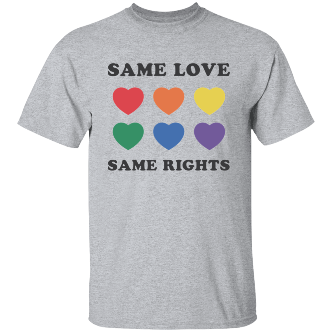 Same Love Same Rights LGBTQ T-Shirt