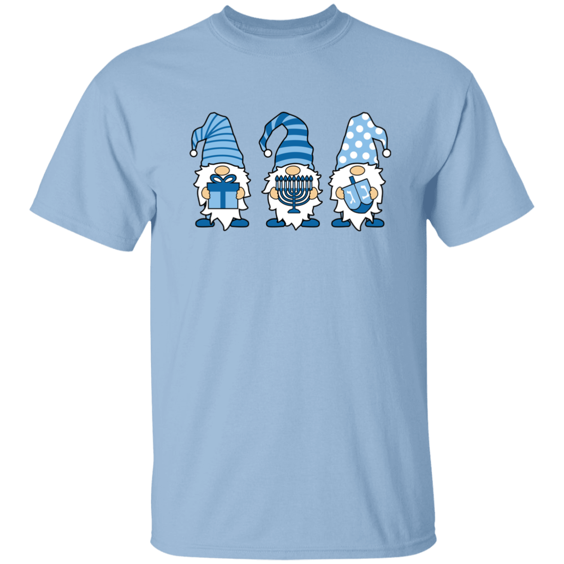 Hannukah Gnomes 5.3 oz. T-Shirt