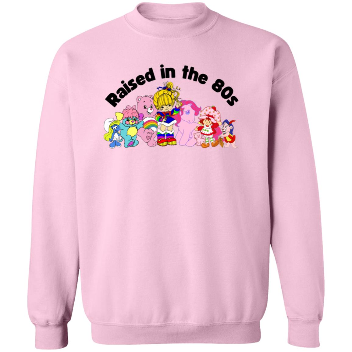 Raised in the 80s Crewneck Pullover Sweatshirt
