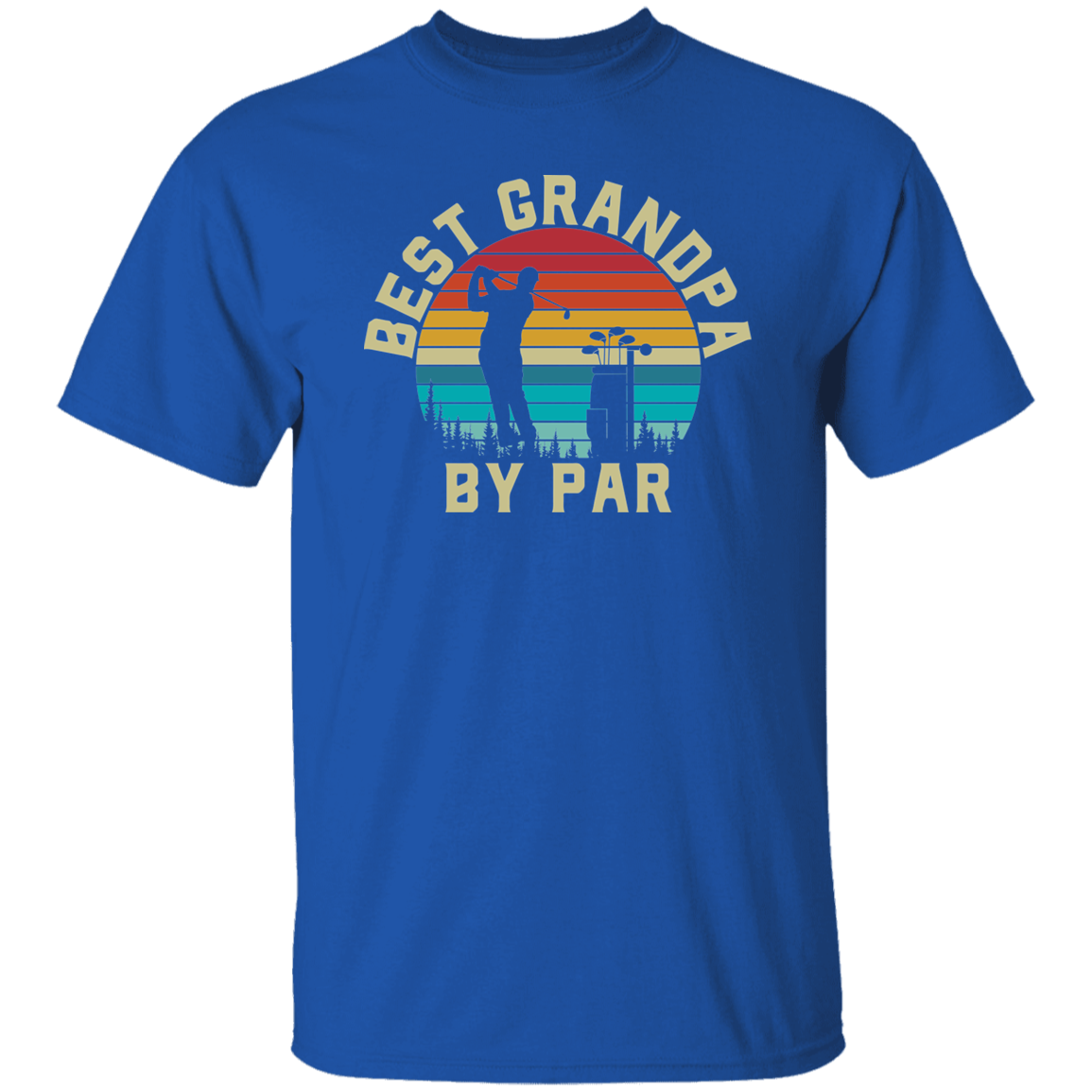 Best Grandpa by Par Golf T-Shirt