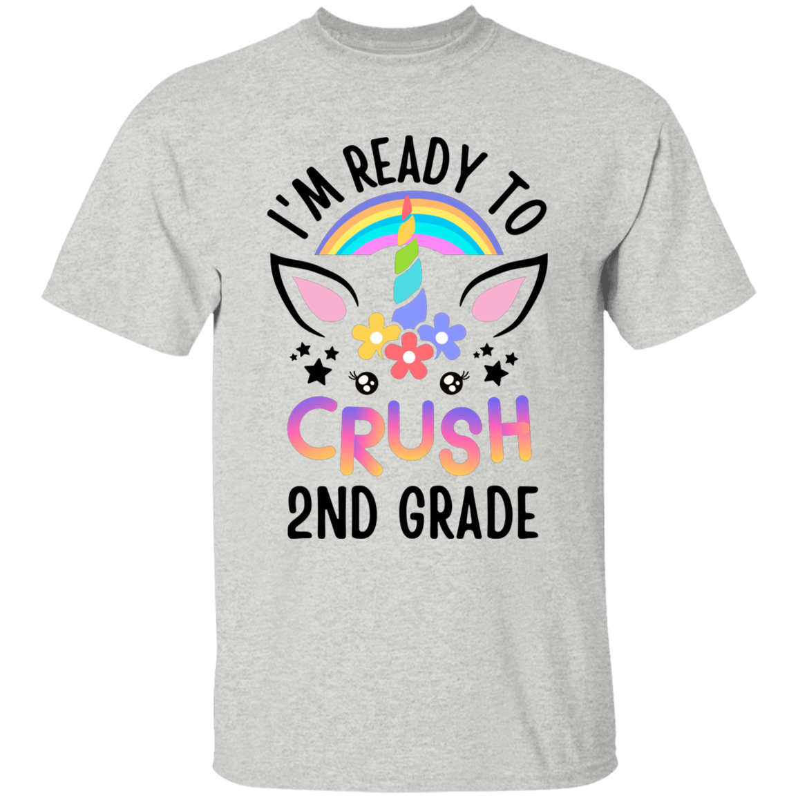 Unicorn 2nd Grade Cotton T-Shirt