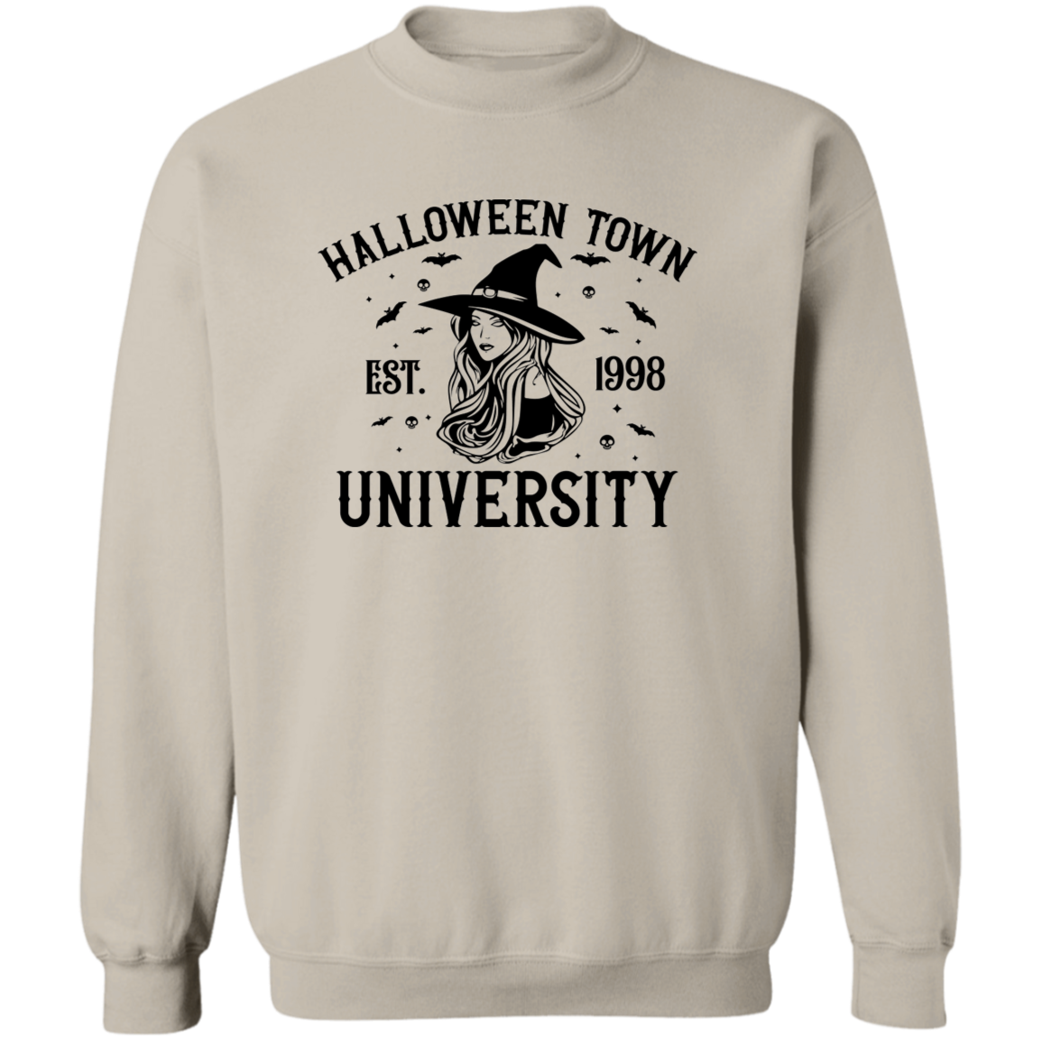 Halloween Town Crewneck Pullover Sweatshirt