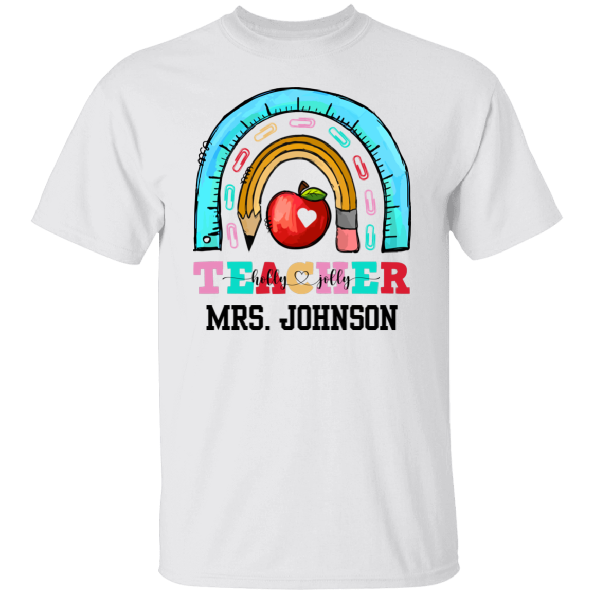 Personalized Teacher T-Shirt