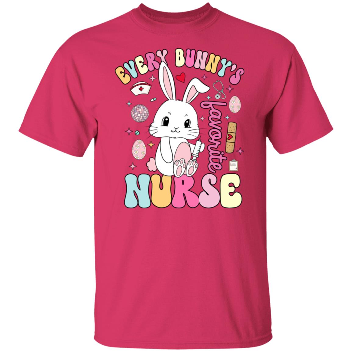 Every Bunny Favorite's Nurse 5.3 oz. T-Shirt