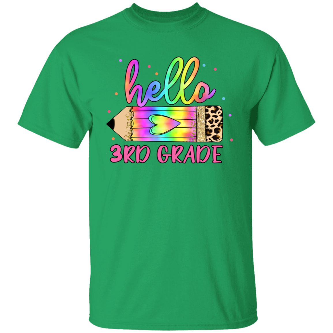 3rd Grade Youth 5.3 oz 100% Cotton T-Shirt