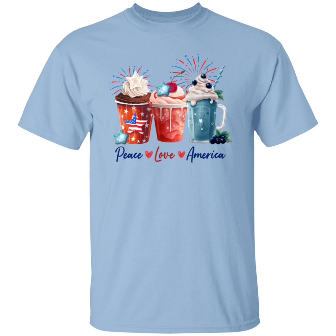 Peace Love America T-Shirt