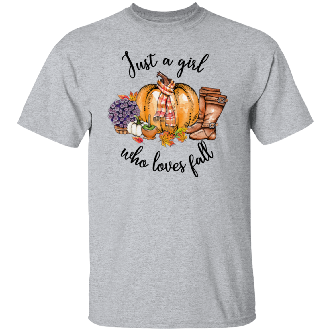 Just A Girl Who Loves Fall T-Shirt