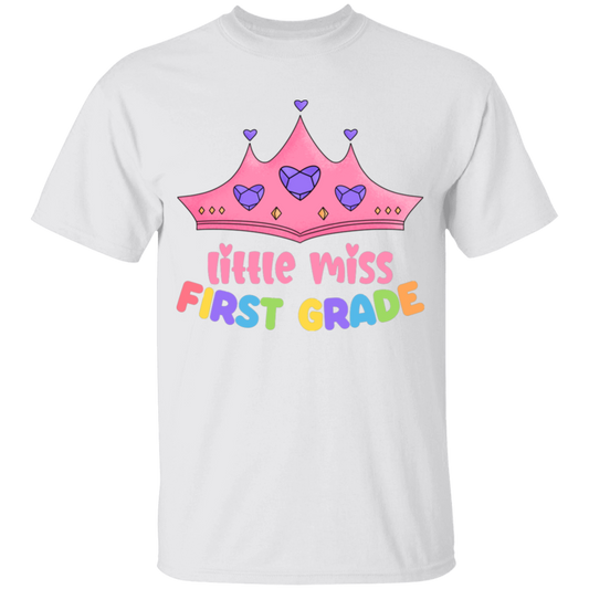 Little Miss First Grade Youth Cotton T-Shirt