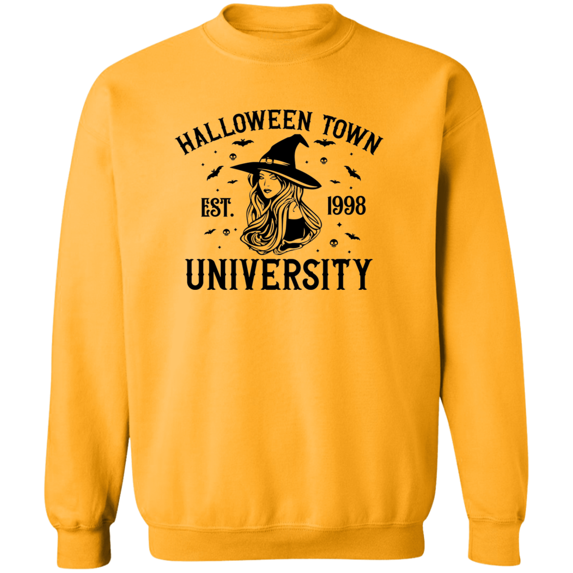 Halloween Town Crewneck Pullover Sweatshirt