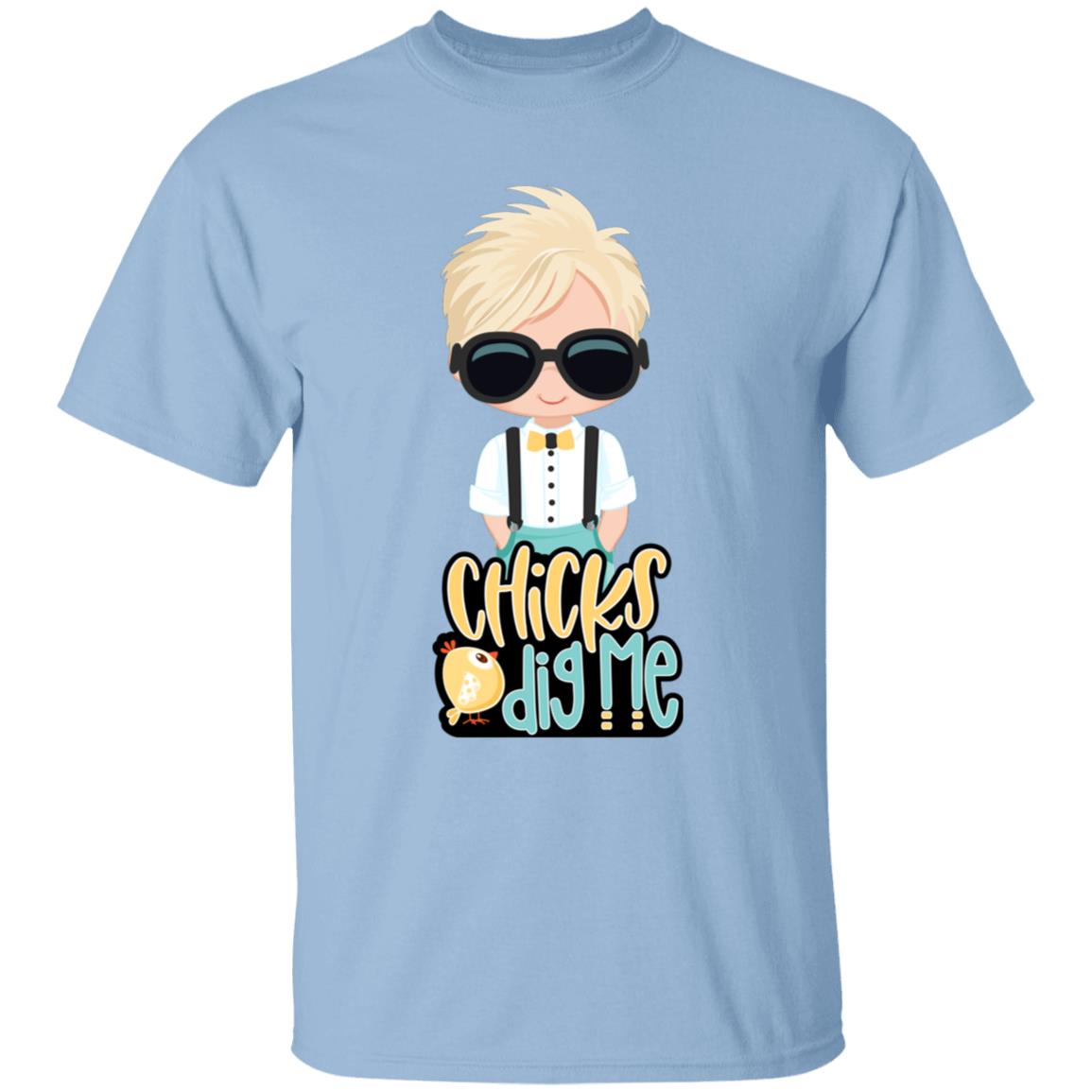 Chicks Dig Me Youth 5.3 oz 100% Cotton T-Shirt