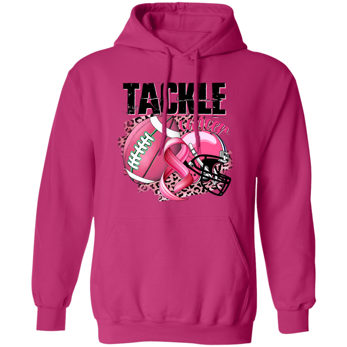 Tackle Cancer Pullover Hoodie