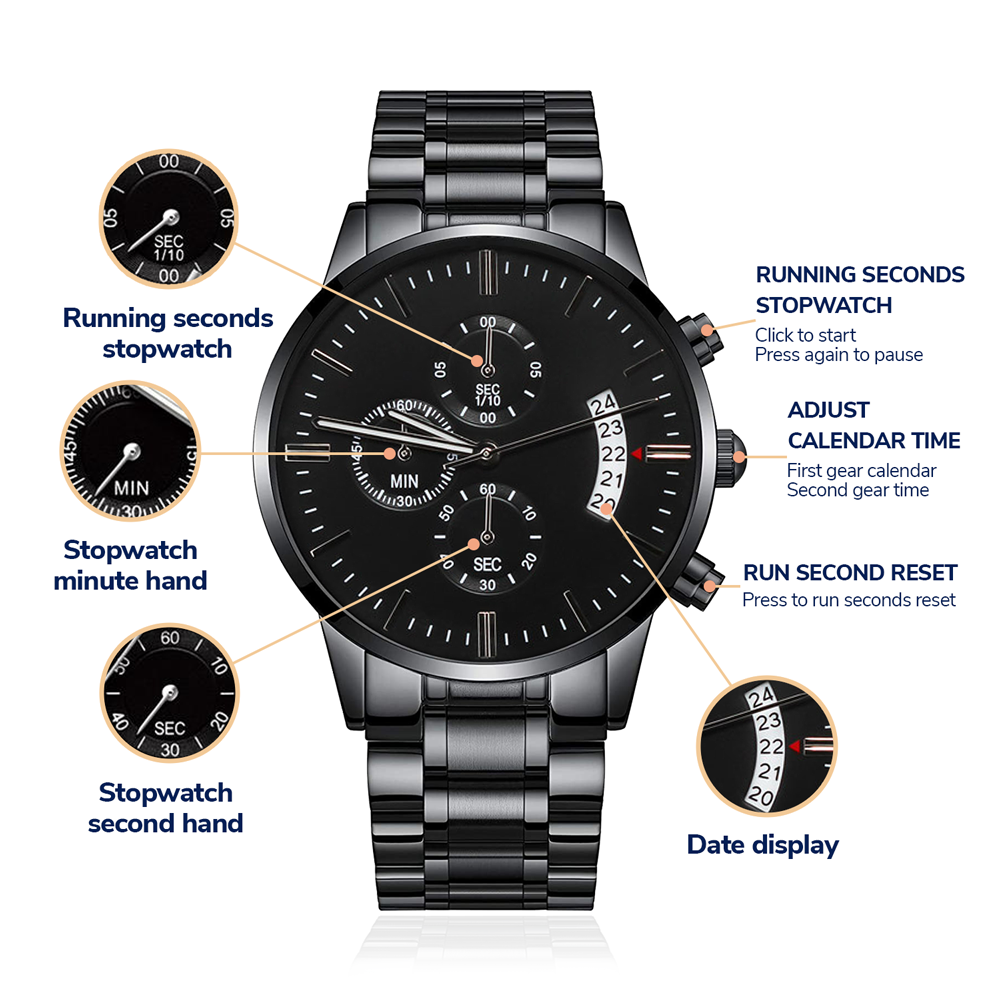 To My Husband Never Forget I Love You Watch