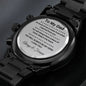 To My Dad Engraved Watch