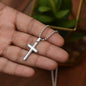 To My Daughter On Her First Communion Cross Necklace