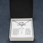 To My Daughter On Her First Communion Cross Necklace
