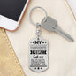 My Favorite People Call me Papa Keychain