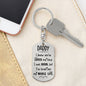 I know You Loved Me Since I was Born Keychain