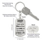 I know You Loved Me Since I was Born Keychain