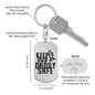 Keep Our Daddy Safe Keychain