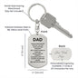Dad How Blessed We Are Keychain