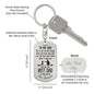 You Are The Best Dad Keychain
