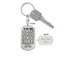 The Older I Get Dad Keychain