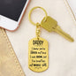 I know You Loved Me Since I was Born Keychain