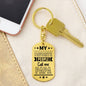 My Favorite People Call me Papa Keychain
