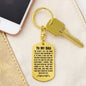 The Older I Get Dad Keychain