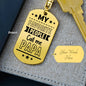 My Favorite People Call me Papa Keychain