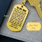 The Older I Get Dad Keychain