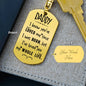I know You Loved Me Since I was Born Keychain