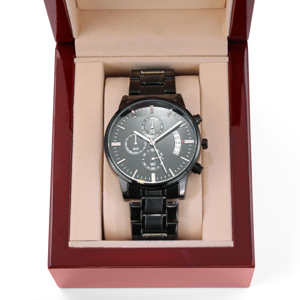 To My Dad Engraved Watch