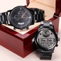 Stay Safe I Need You Here With Me Policeman Watch