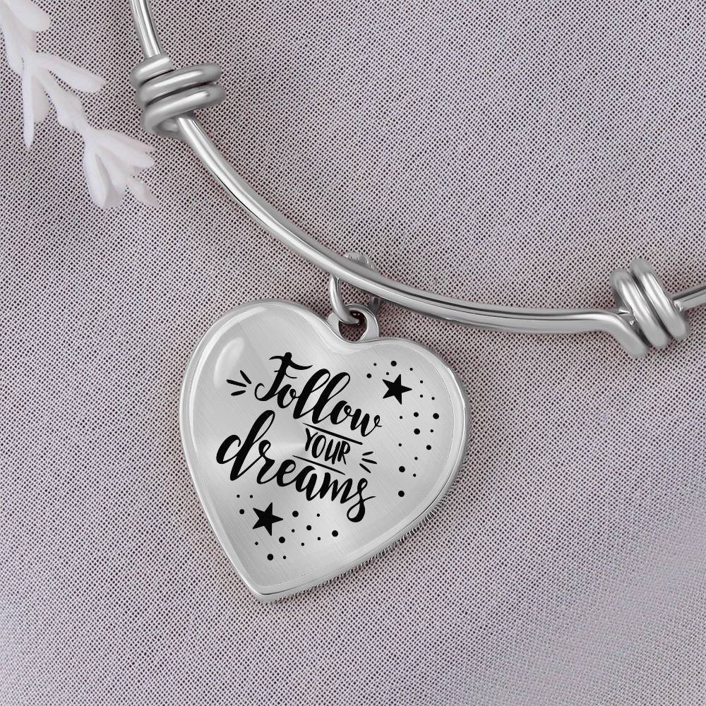 Follow Your Dreams Bangle Bracelet