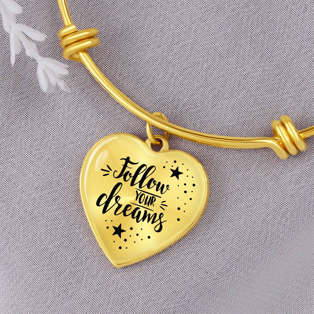 Follow Your Dreams Bangle Bracelet