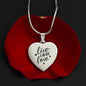 Live Love Laugh Necklace- Personalize with your own words on the back!