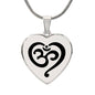 Namaste Necklace- Personalize the back with your own words!
