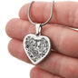 Elephant Engravable Necklace - Personalized the back with your own words!