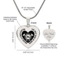 Raises A Firefighter, The Best Kind of Mom Necklace- Personalize the back with your own message!