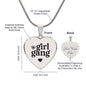 Girl Gang Necklace- Personalize the back with your very own message!