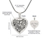 Elephant Engravable Necklace - Personalized the back with your own words!