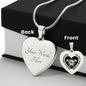Raises A Firefighter, The Best Kind of Mom Necklace- Personalize the back with your own message!