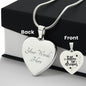Follow Your Dreams Necklace- Personalize the back with your own words!