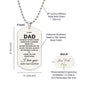 Dad So Much of Me Is Made from What I Learned from You Dog Tag